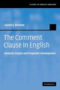 bokomslag The Comment Clause in English