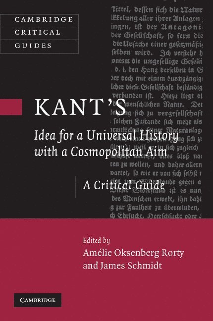 Kant's Idea for a Universal History with a Cosmopolitan Aim 1