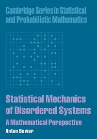 bokomslag Statistical Mechanics of Disordered Systems