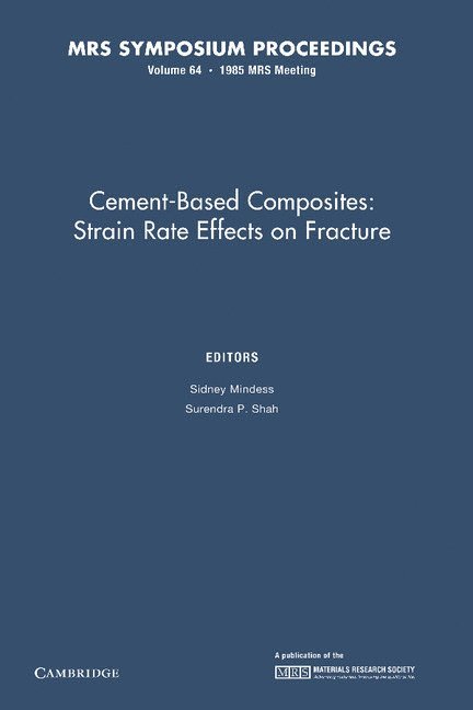 Cement-Based Composites: Volume 64 1