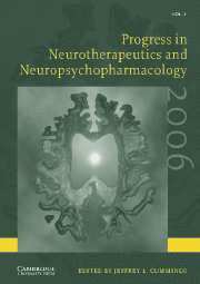 Progress in Neurotherapeutics and Neuropsychopharmacology: Volume 1, 2006