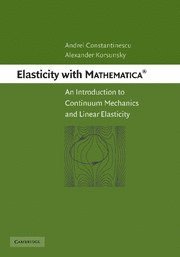 bokomslag Elasticity with Mathematica ¿
