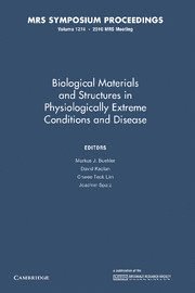 Markus J. Buehler, David Kaplan, Chwee Teck Lim, Joachim Spatz, Markus J. (Massachusetts Institute of Technology) Buehler, Massachusetts) Kaplan, David (Tufts University, Chwee Teck (National University of Singapore) Lim, Joachim (Universitat Heidelberg) Spatz - Biological Materials and Structures in Physiologically Extreme Conditions and Disease: Volume 1274, Häftad