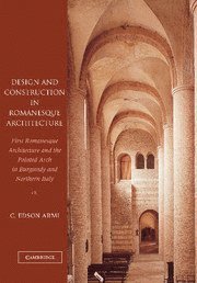 bokomslag Design and Construction in Romanesque Architecture