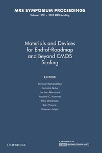 bokomslag Materials and Devices for End-Of-Roadmap and Beyond CMOS Scaling