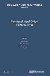 bokomslag Functional Metal-Oxide Nanostructures: Volume 1174