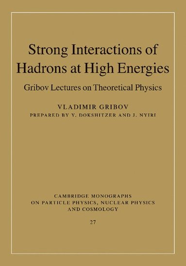 bokomslag Strong Interactions of Hadrons at High Energies: Gribov Lectures on Theoretical Physics