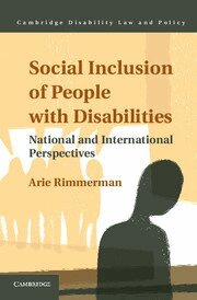 Arie Rimmerman - Social Inclusion of People with Disabilities, Häftad