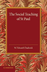 bokomslag The Social Teaching of St Paul