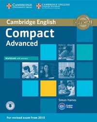 bokomslag Compact Advanced Workbook with Answers with Audio