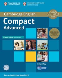 bokomslag Compact Advanced Student's Book Pack (Student's Book with Answers with CD-ROM and Class Audio CDs(2))