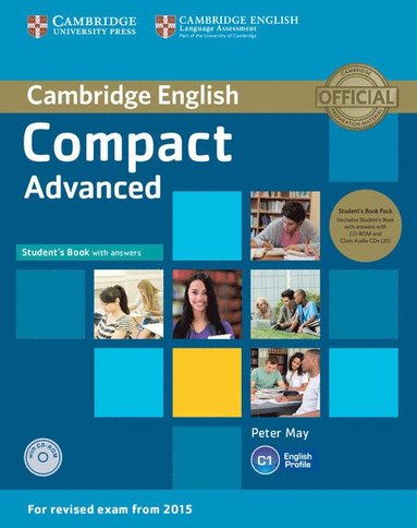 bokomslag Compact Advanced Student's Book Pack (Student's Book with Answers with CD-ROM and Class Audio CDs(2))