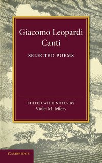 bokomslag Giacomo Leopardi