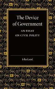 bokomslag Device of Government