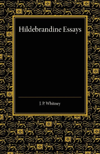 bokomslag Hildebrandine Essays