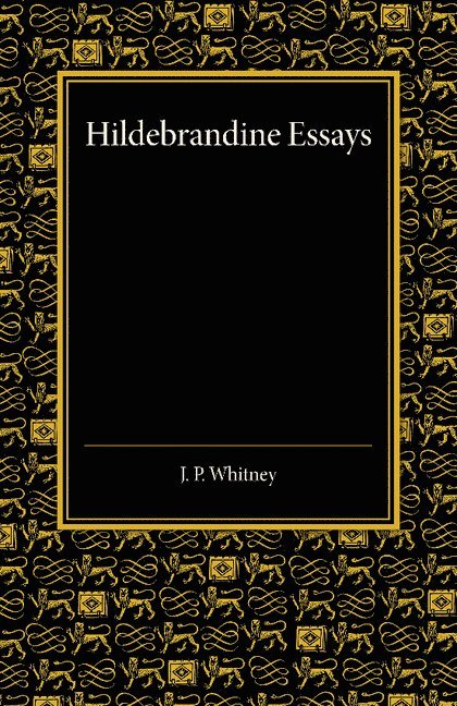 Hildebrandine Essays 1