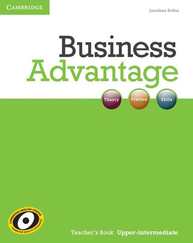 bokomslag Business Advantage Upper-intermediate Teacher's Book