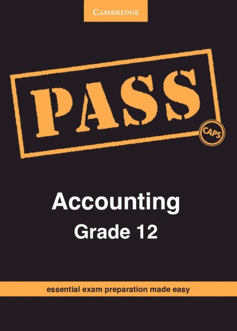 PASS Accounting Grade 12 English 1