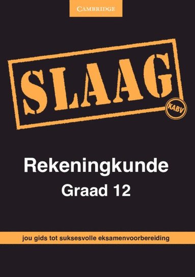 bokomslag SLAAG Rekeningkunde Graad 12 Afrikaans