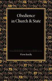 bokomslag Obedience in Church and State