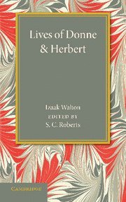 Lives of Donne and Herbert 1