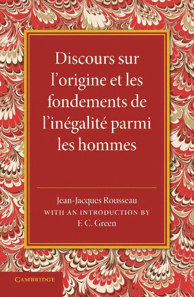 bokomslag Discours sur l'origine et les fondements de l'inegalite parmi les hommes