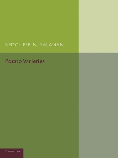 Redcliffe N. Salaman - Potato Varieties, Häftad