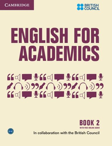 bokomslag English for Academics 2 Book with Online Audio