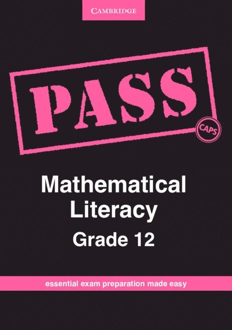 PASS Mathematical Literacy Grade 12 English 1