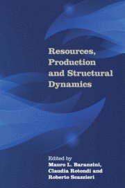 Resources, Production and Structural Dynamics 1