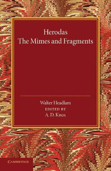 A. D. Knox - Herodas, Häftad