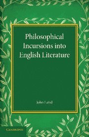 bokomslag Philosophical Incursions into English Literature