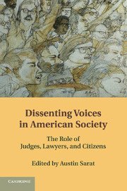 Austin Sarat, Massachusetts) Sarat, Austin (Amherst College - Dissenting Voices in American Society, Häftad
