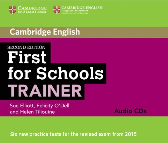 First for Schools Trainer Audio CDs (3) 1