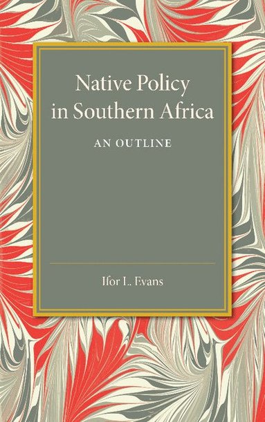 bokomslag Native Policy in Southern Africa