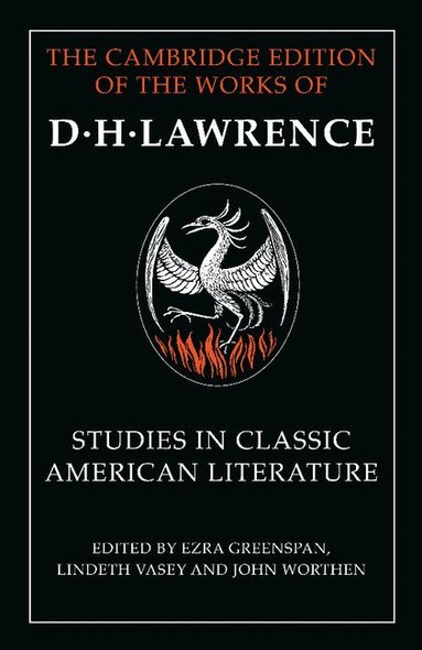 D. H. Lawrence, Ezra Greenspan, Lindeth Vasey, John Worthen - Studies in Classic American Literature, Häftad