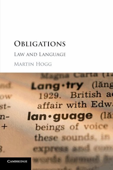 Martin Hogg - Obligations, Häftad