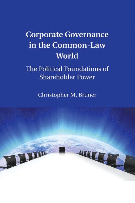 Corporate Governance in the Common-Law World 1