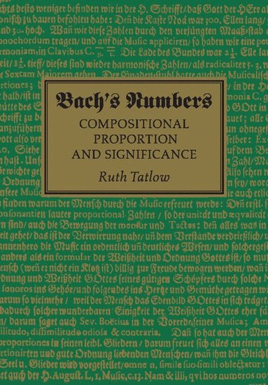 bokomslag Bach's Numbers