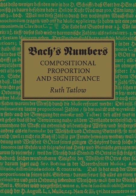 Bach's Numbers