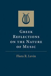 bokomslag Greek Reflections on the Nature of Music