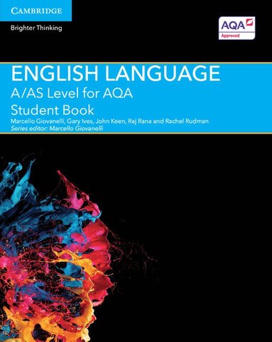 bokomslag A/AS Level English Language for AQA Student Book