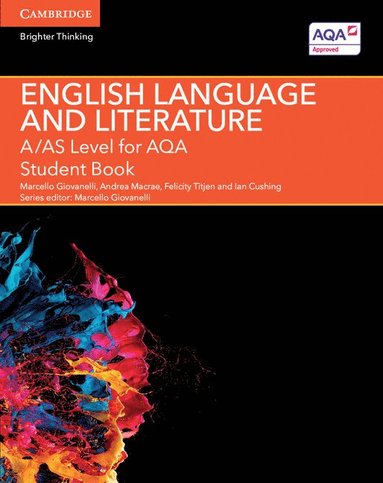 bokomslag A/AS Level English Language and Literature for AQA Student Book