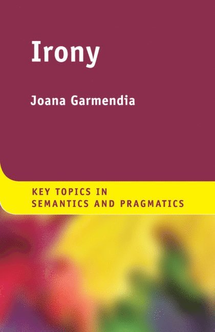 Joana Garmendia, Bilbao) Garmendia, Joana (University of the Basque Country - Irony, Häftad