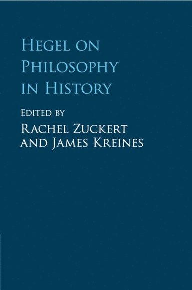 bokomslag Hegel on Philosophy in History