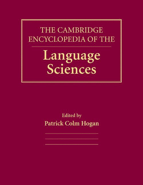 Cambridge Encyclopedia of the Language Sciences