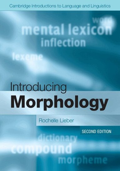 Rochelle Lieber - Introducing Morphology, Häftad