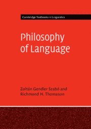 Philosophy of Language 1