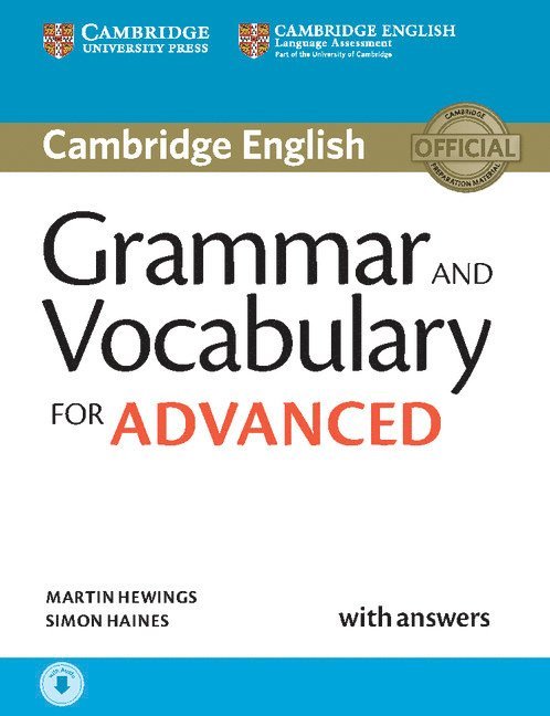 Grammar and Vocabulary for Advanced Book with Answers and Audio 1
