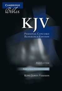 bokomslag KJV Personal Concord Reference Bible, red letter, black and green two-tone imitation leather KJ462:XR